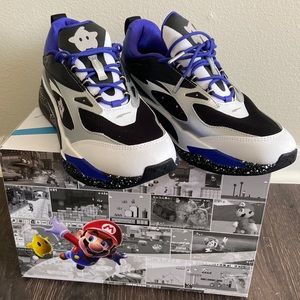 Mario galaxy and Puma Collab! Rare shoe 10.5